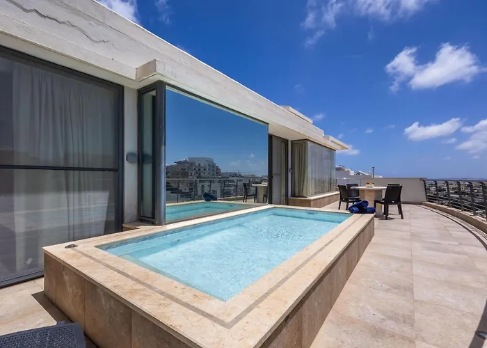 Mellieha Penthouse With Pool And View By Homely